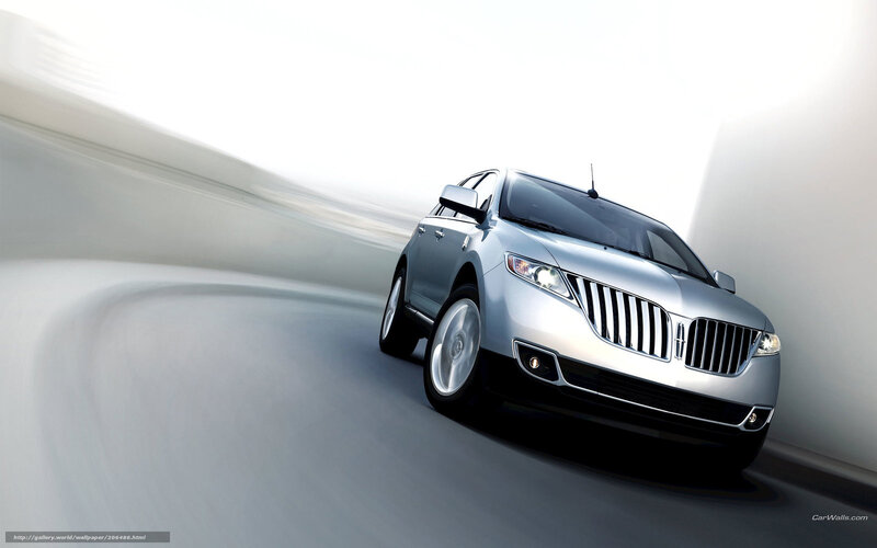Silver Lincoln Suv — Dynamic, Photograph