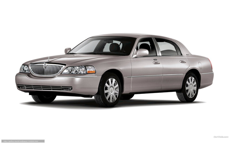 Silver Lincoln Town Car — Neutral