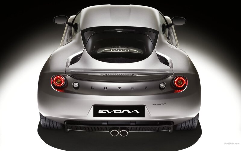 Silver Lotus Evora Car — Dramatic