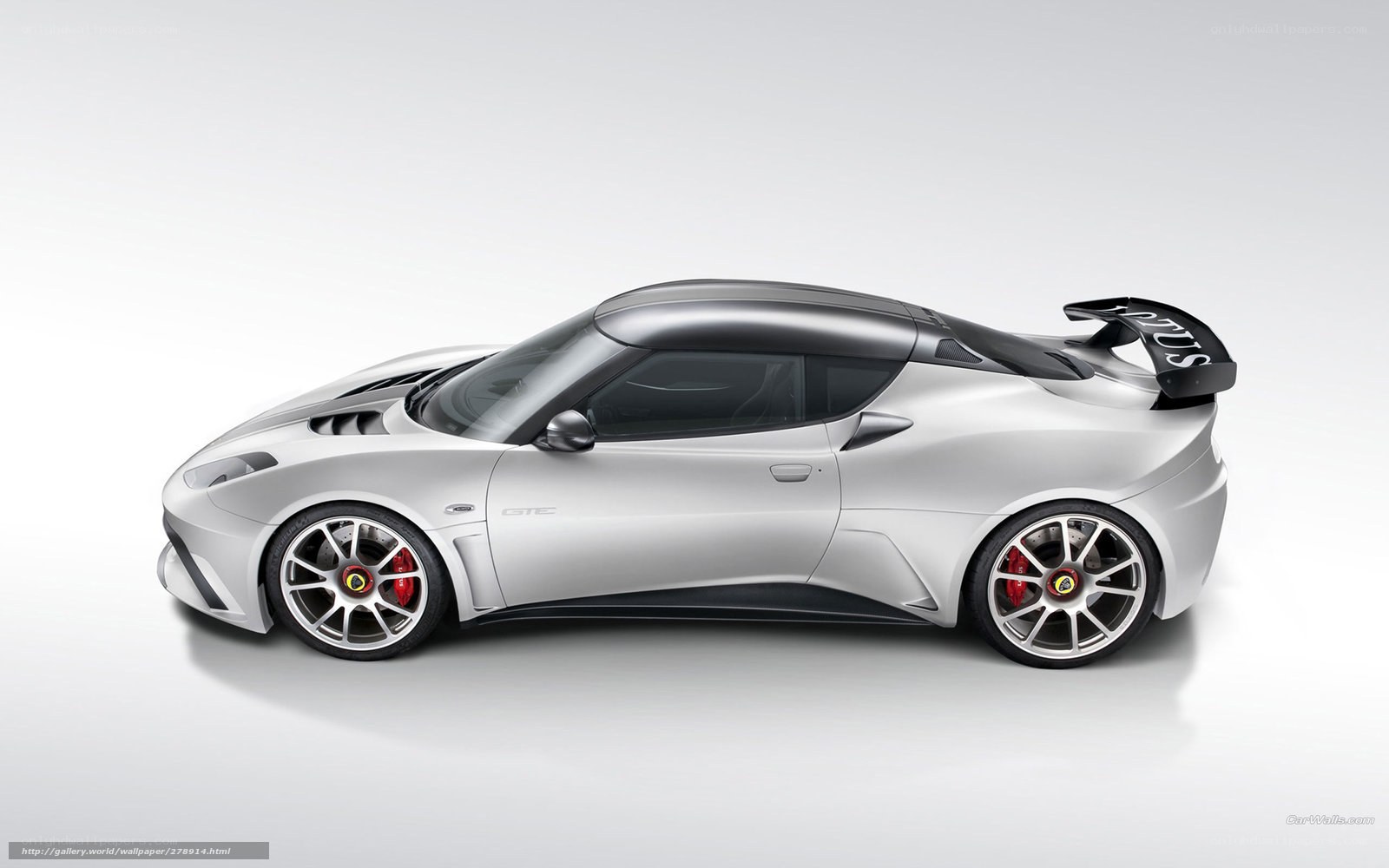 Silver Lotus Evora GTE