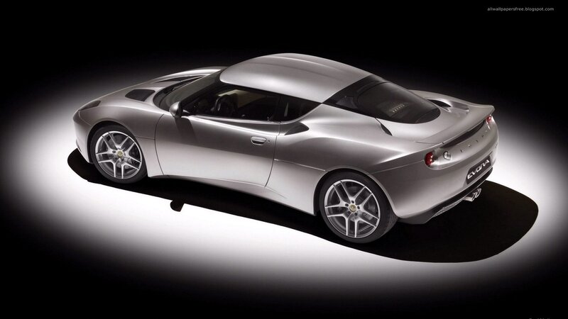 silver lotus evora sports car