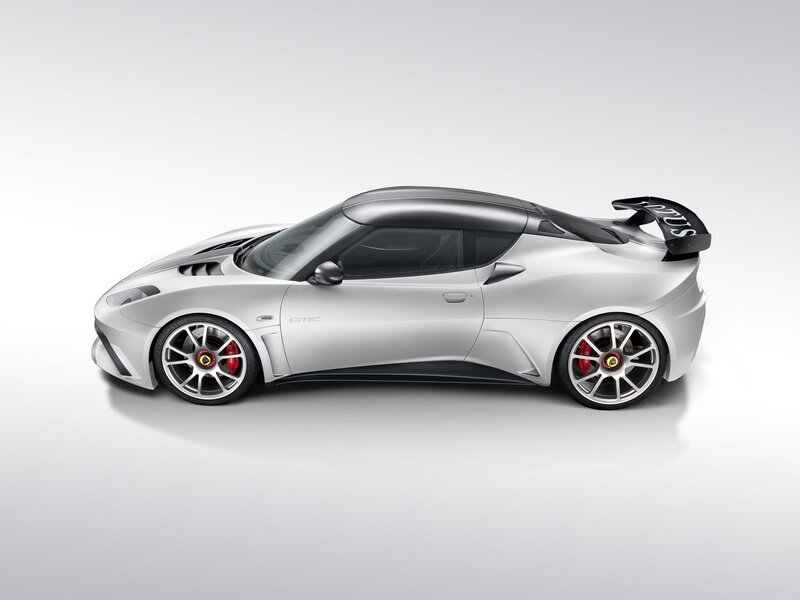 Silver Lotus sports car