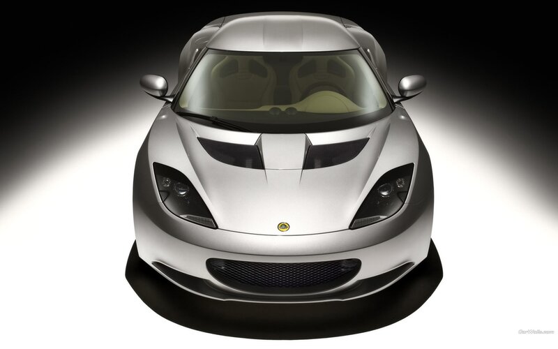 silver lotus sports car