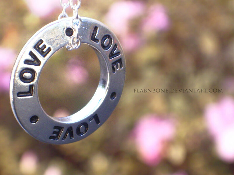 Silver Love Pendant