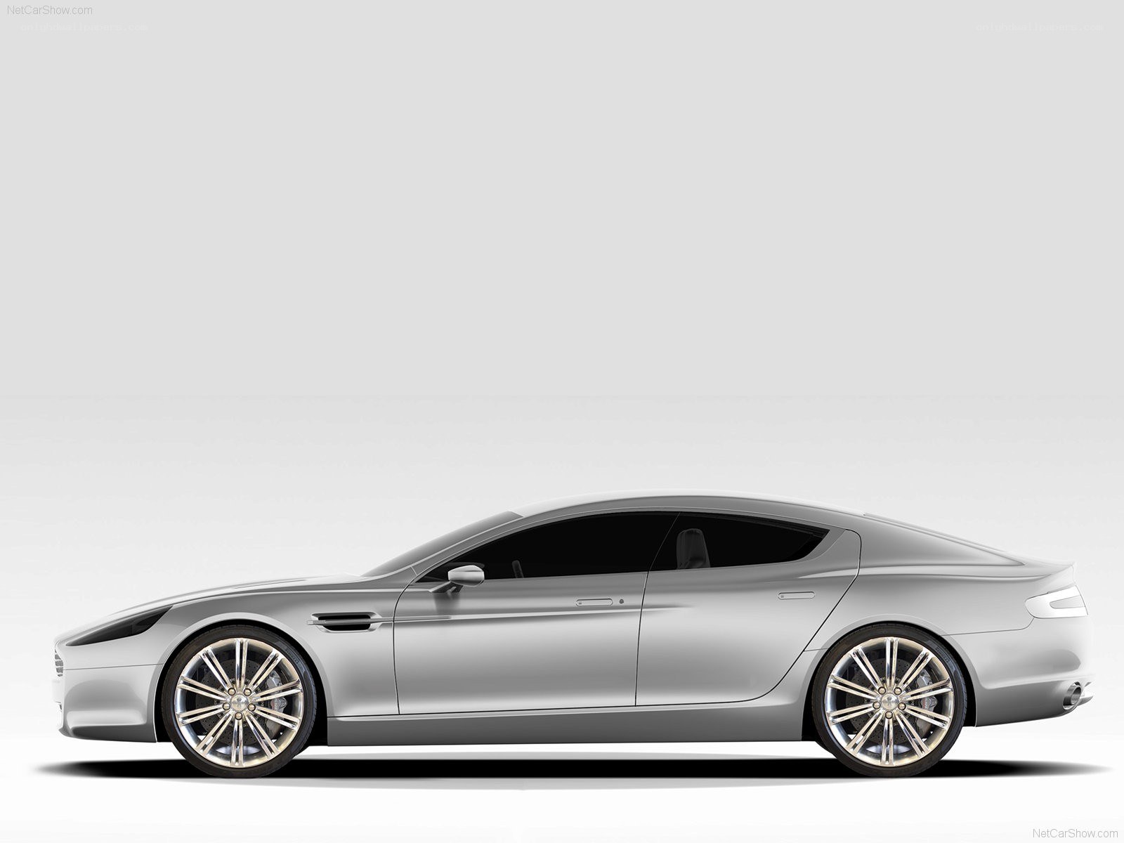 silver luxury coupe