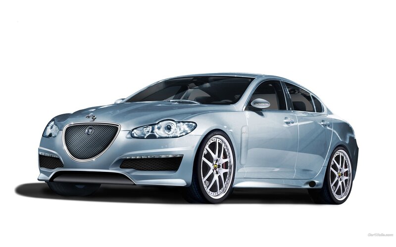 silver luxury sedan