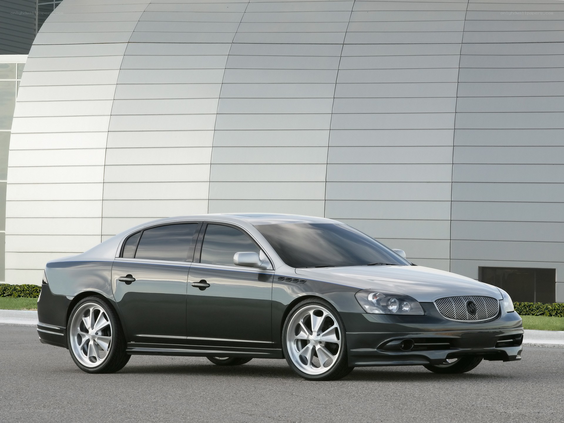 silver luxury sedan car