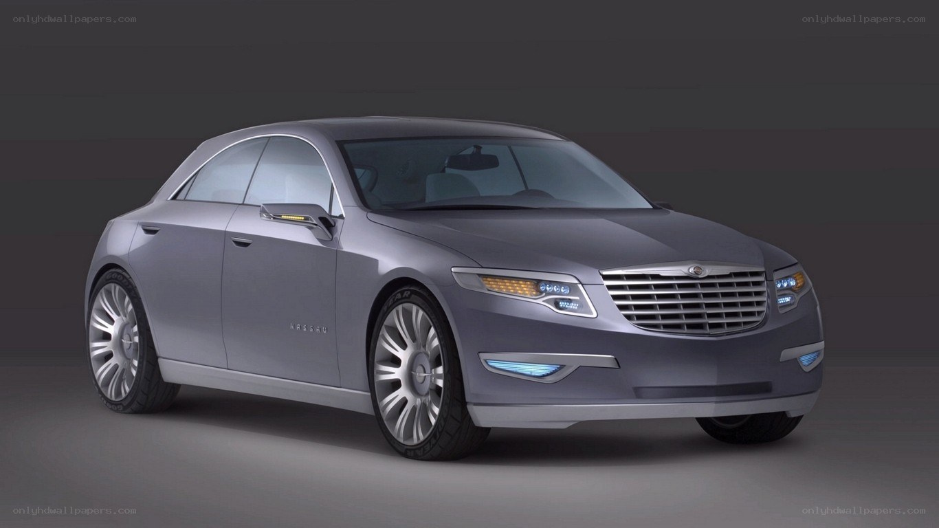 silver luxury sedan concept