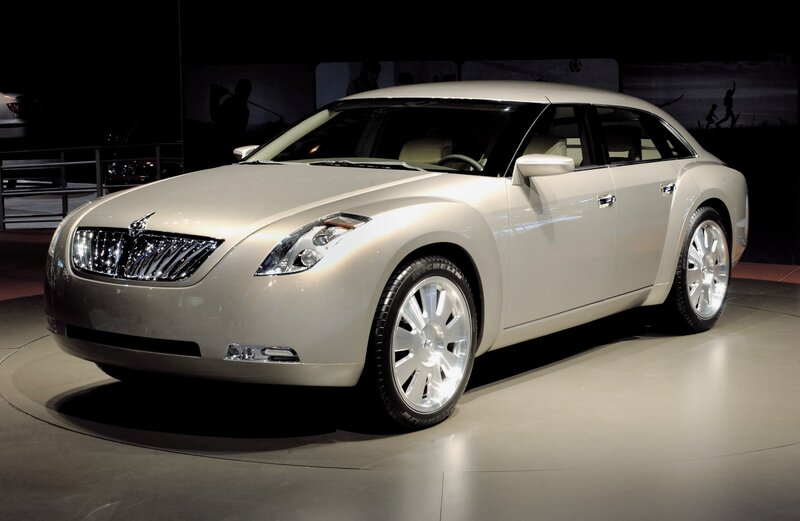 silver luxury sedan concept