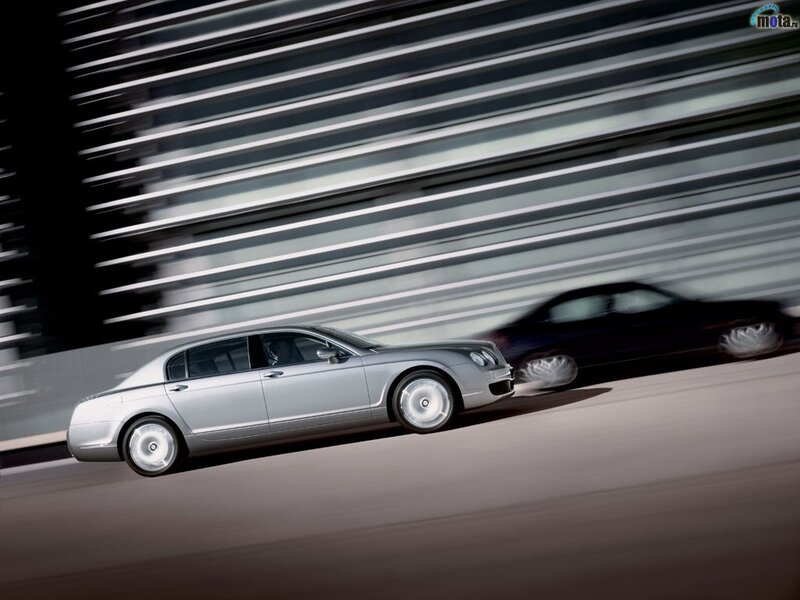 Silver Luxury Sedan — Dynamic, Photograph