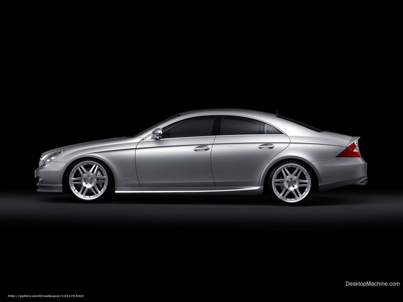 silver luxury sedan side profile