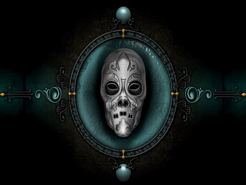 Silver Mask in Frame