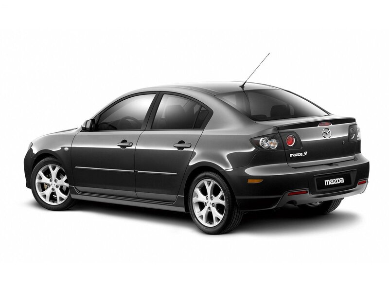Silver Mazda 3 Sedan — Gray, Neutral