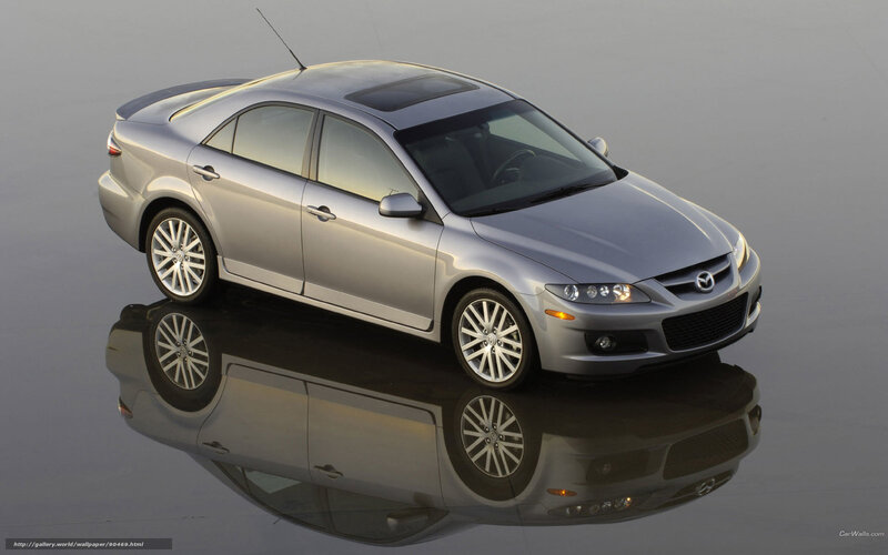 silver mazda 6 sedan