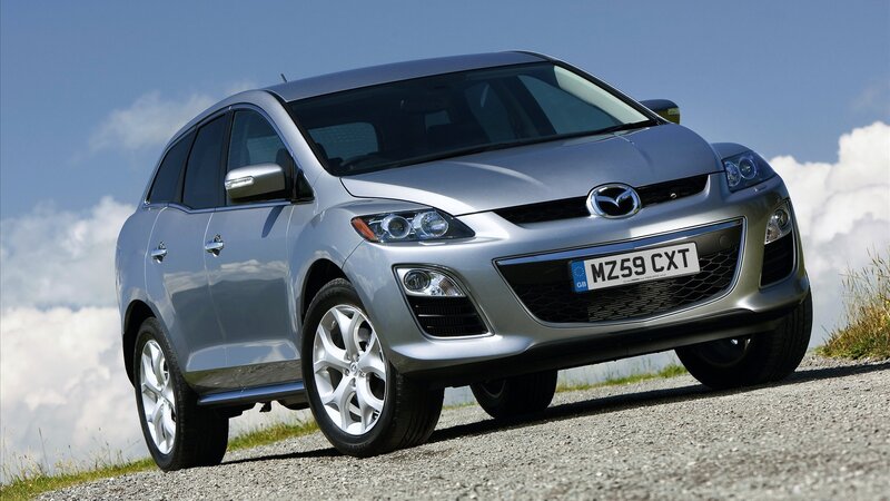 silver mazda cx-7 suv
