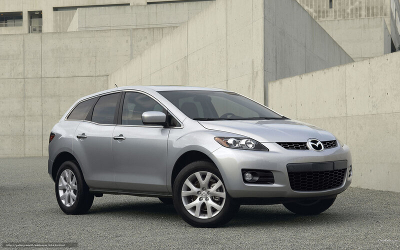 silver mazda cx-7 suv