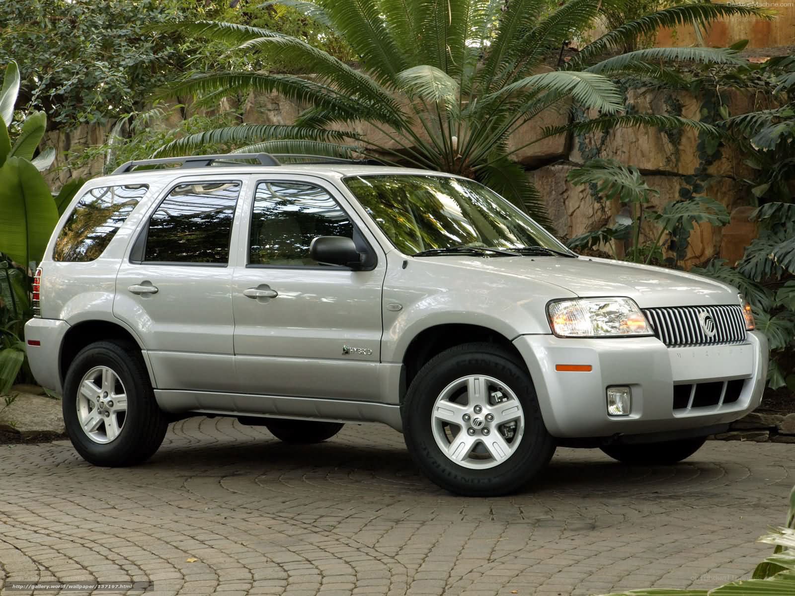 silver mazda tribute hybrid