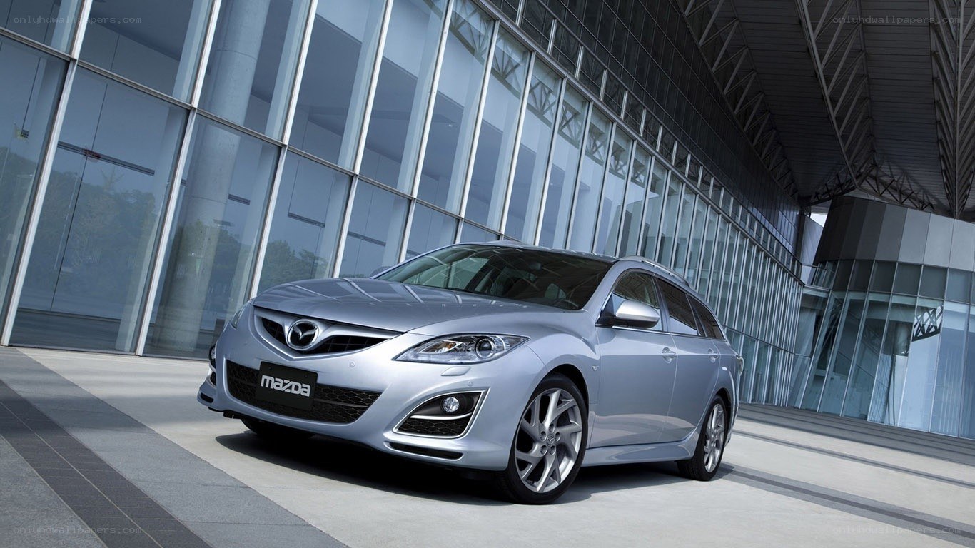 Silver Mazda6 Wagon