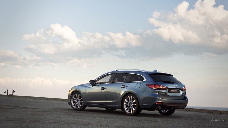 Silver Mazda6 Wagon — Gray