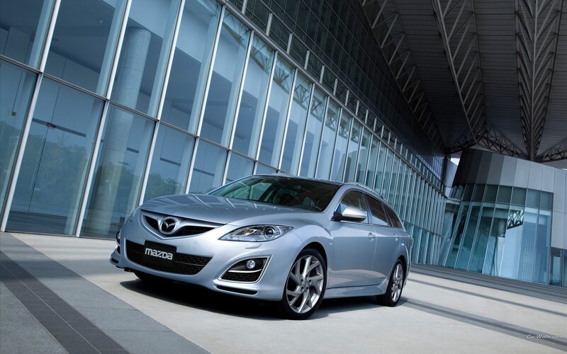 Silver Mazda6 Wagon