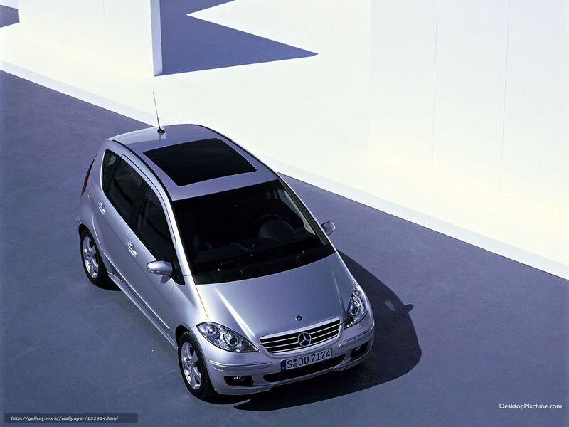 Silver Mercedes-benz A-class — Clean, Modern