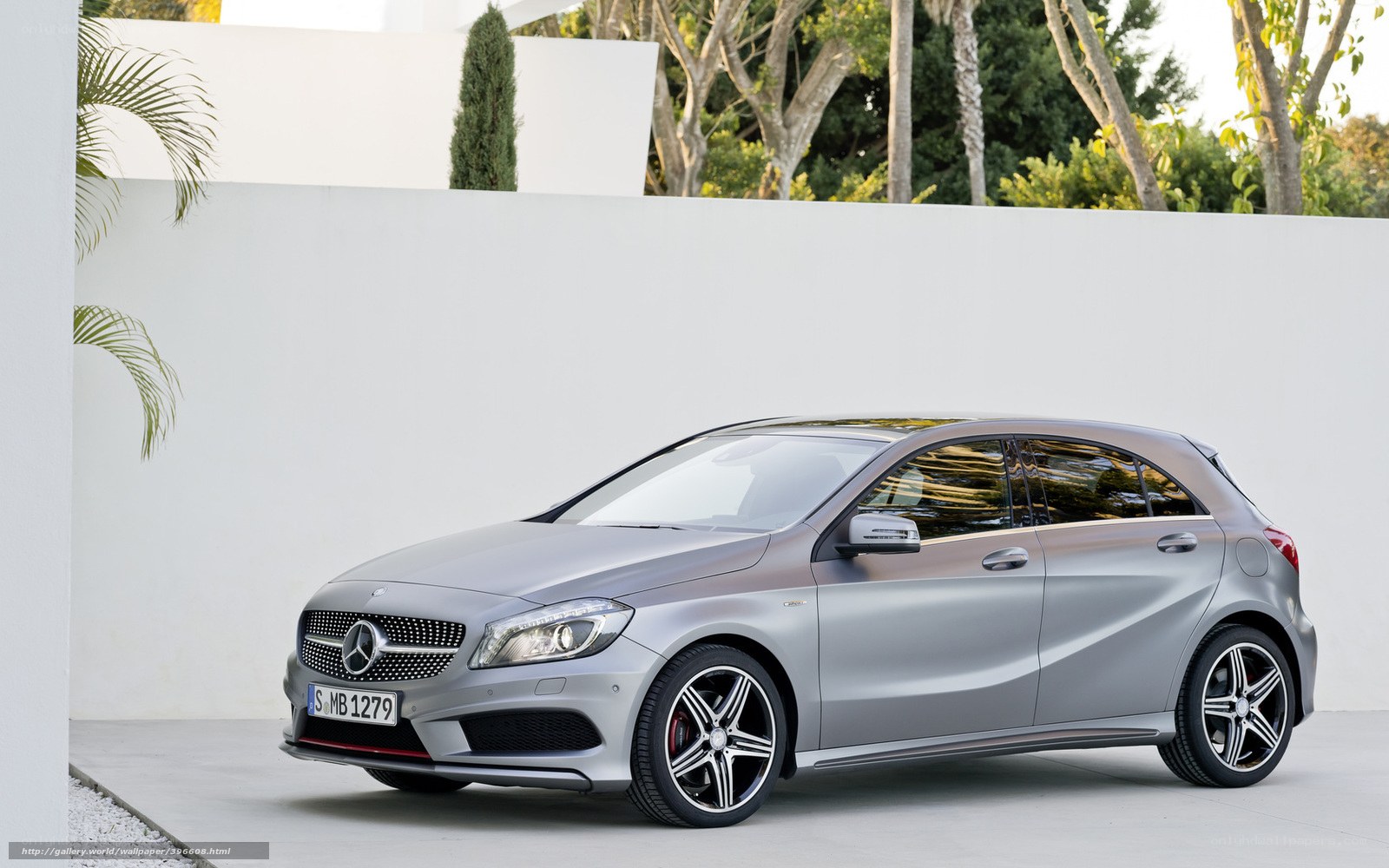 silver mercedes-benz a45 amg