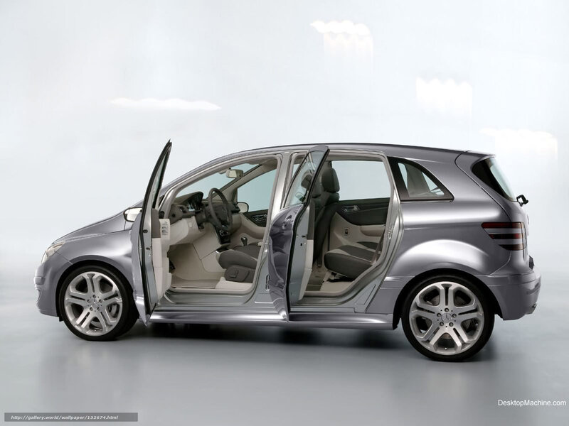 silver mercedes-benz b-class