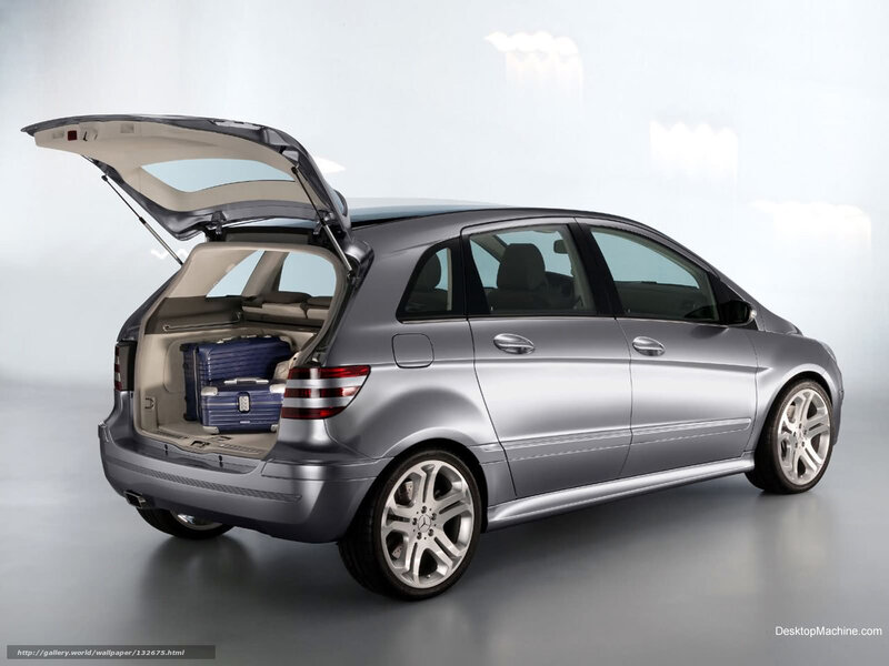Silver Mercedes-Benz B-Class