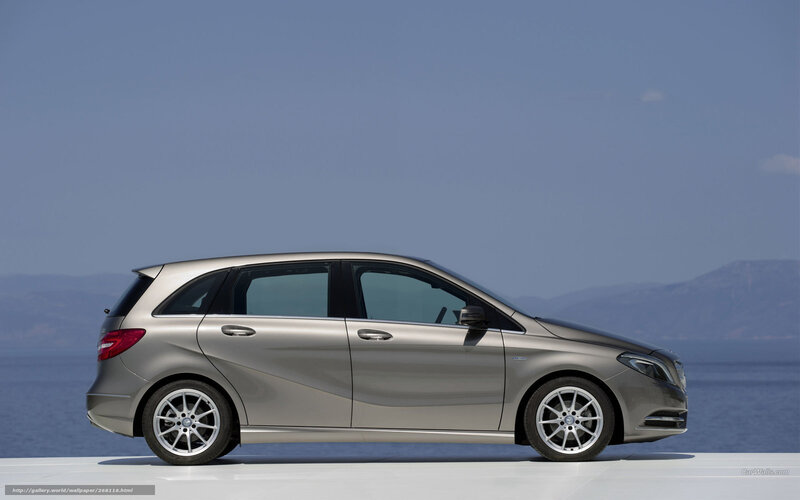 Silver Mercedes-benz B-class — Gray, Serene, Afternoon