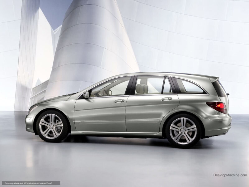 Silver Mercedes-benz B-class — Modern