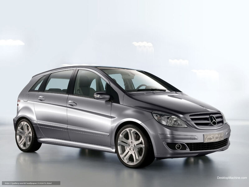 Silver Mercedes-benz B-class — Neutral
