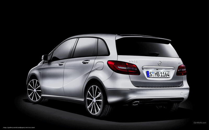 silver mercedes-benz b200