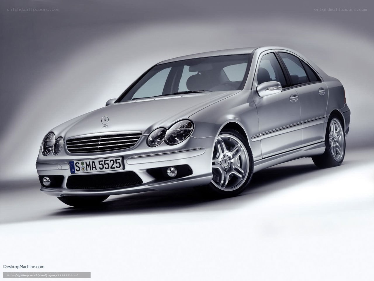 Silver Mercedes-Benz C-Class