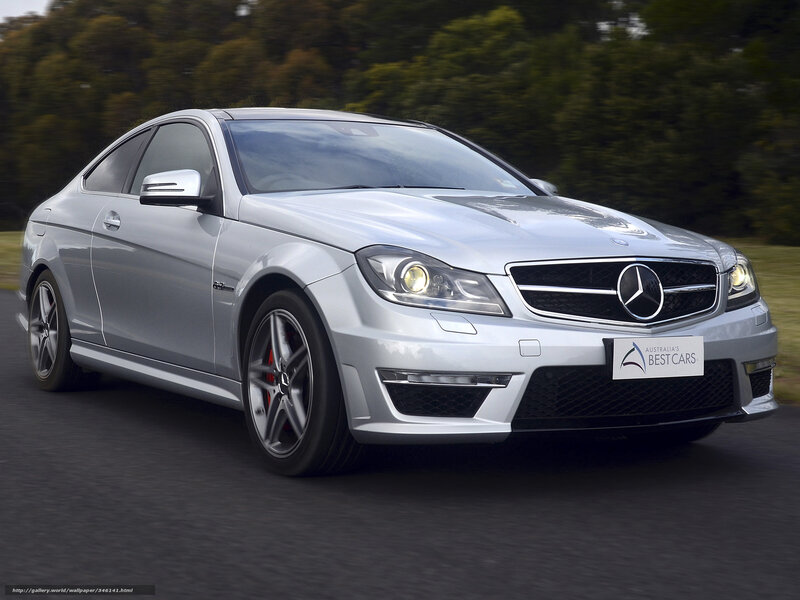 silver mercedes-benz c63 amg coupe