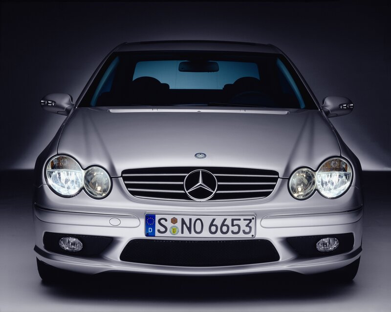 silver mercedes-benz car