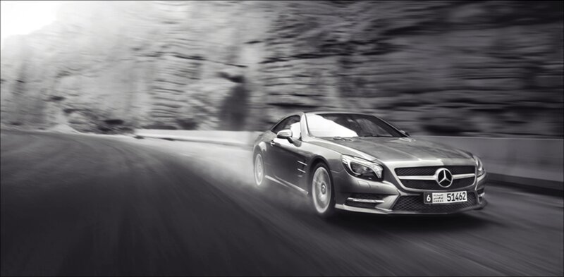 Silver Mercedes-benz Car — Black