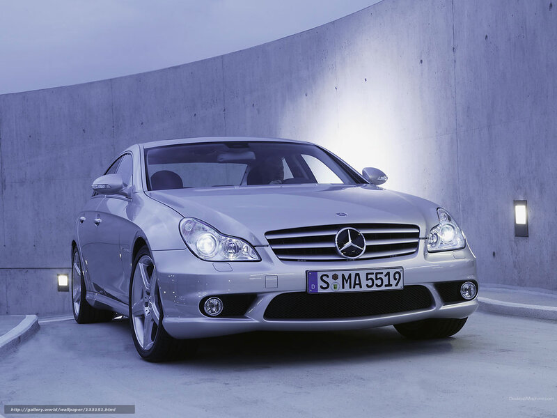 Silver Mercedes-benz Car — Gray, Dramatic, Photograph