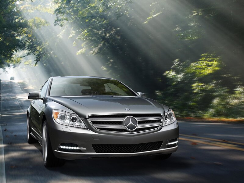Silver Mercedes-benz Car — Gray