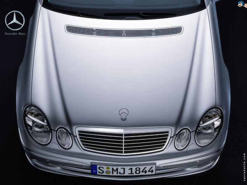 Silver Mercedes-benz Car — Neutral, Photograph