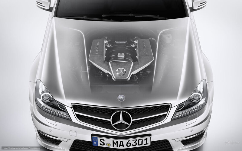 Silver Mercedes-benz Car — White