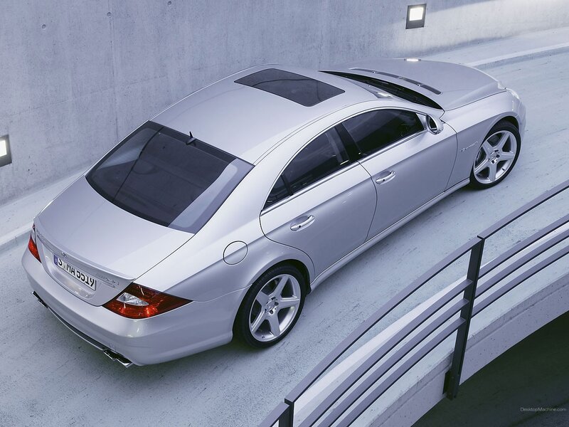 silver mercedes-benz cl-class