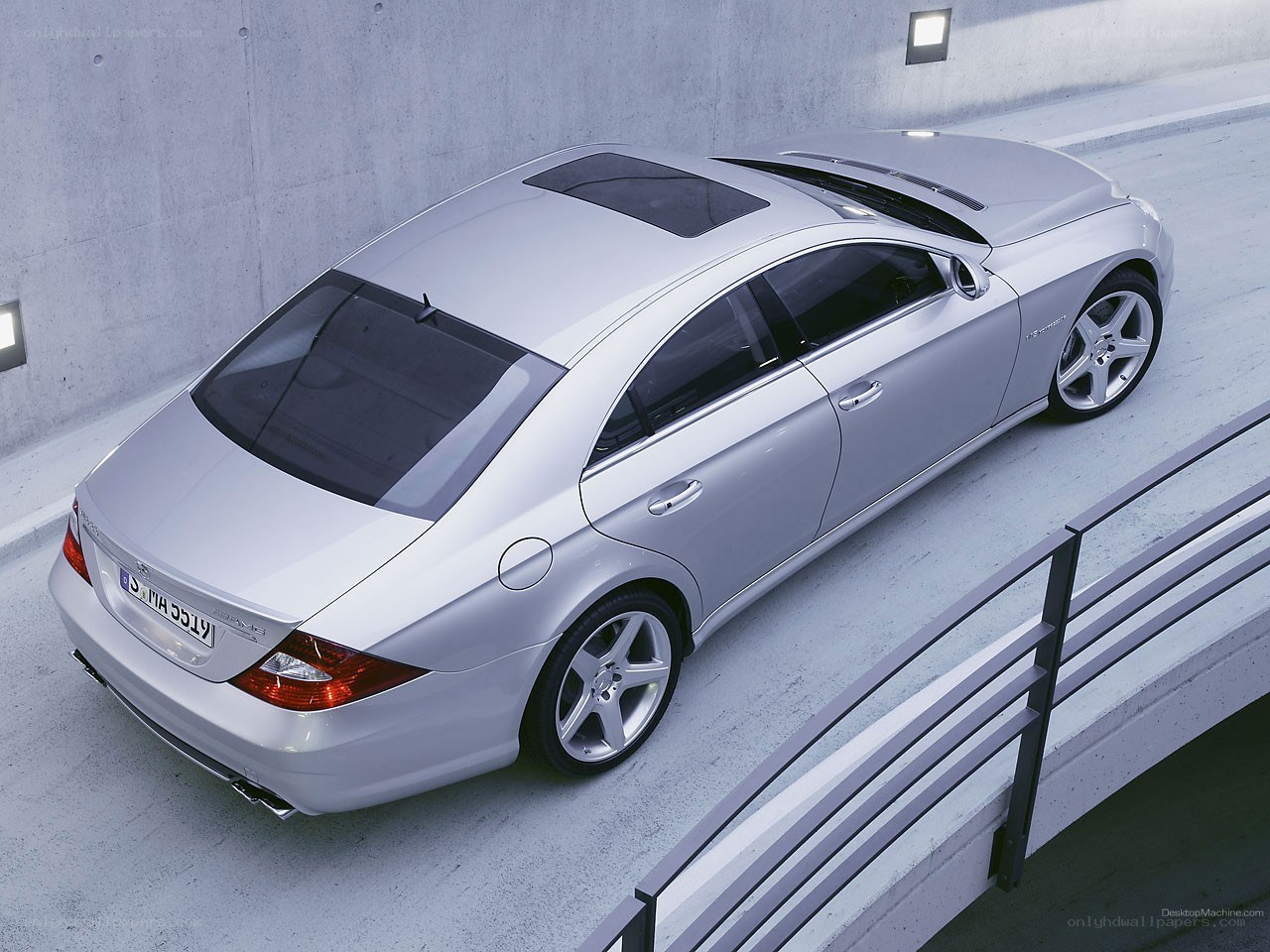 silver mercedes-benz cl-class