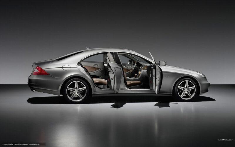 silver mercedes-benz cl-class