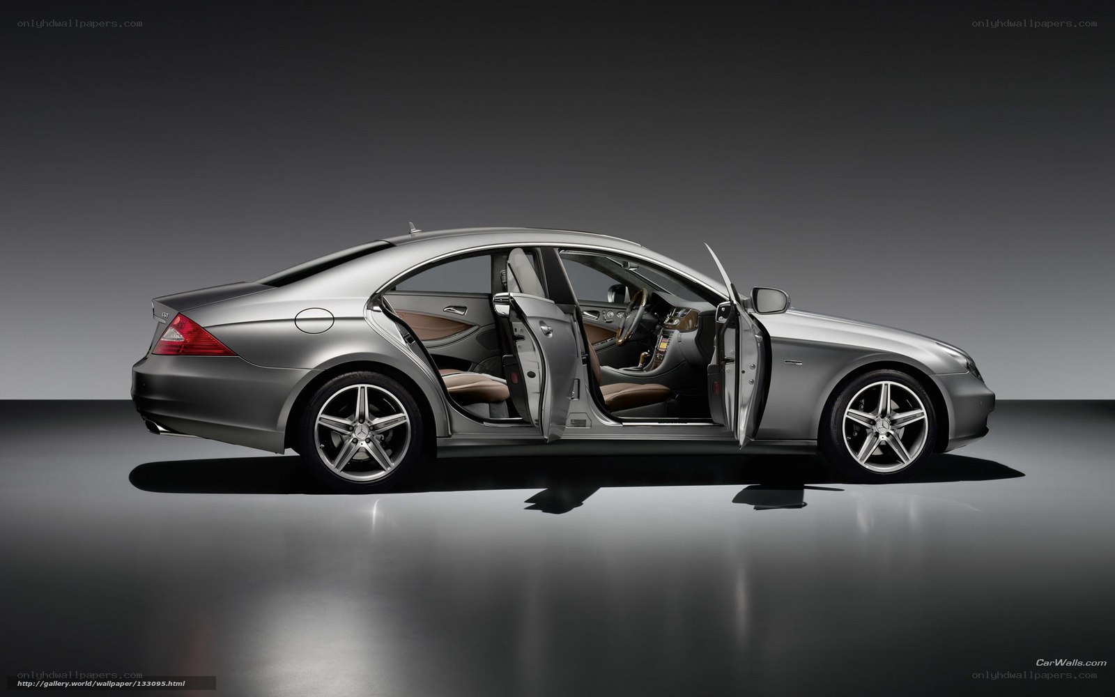 silver mercedes-benz cl-class