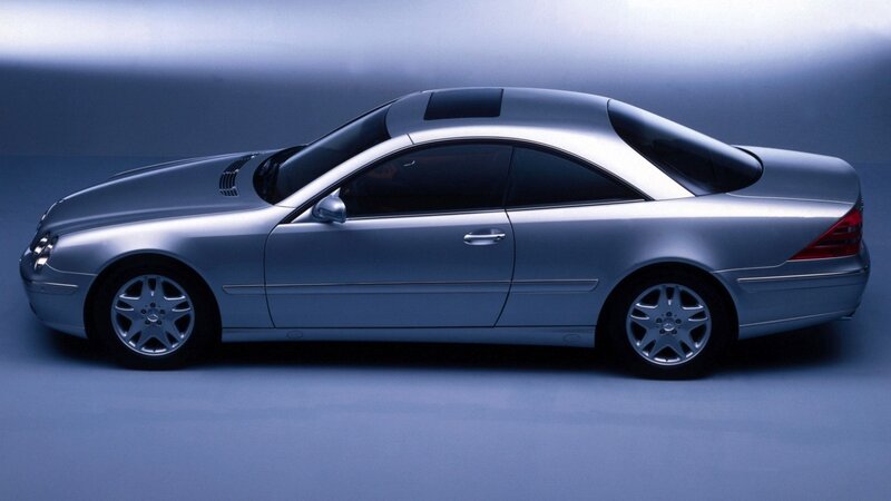 silver mercedes-benz cl500