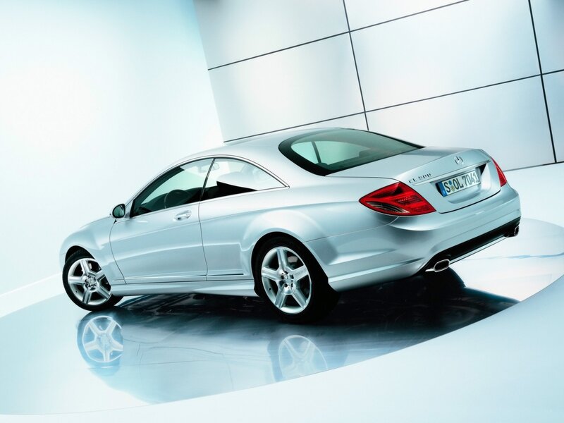 Silver Mercedes-Benz CL500 — Clean, Modern