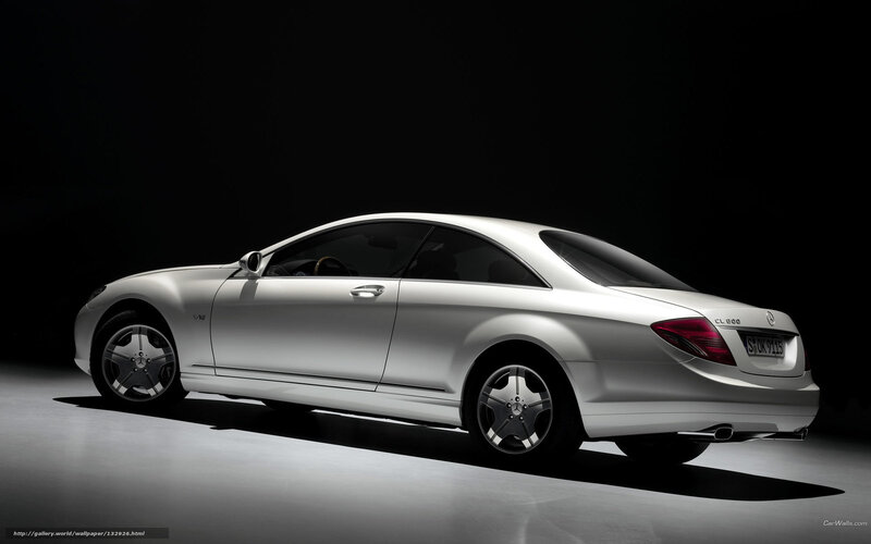 silver mercedes-benz cl500
