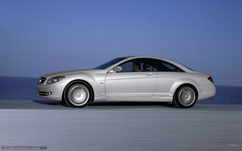 silver mercedes-benz cl550