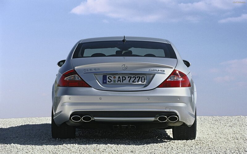 silver mercedes-benz cls 63 amg