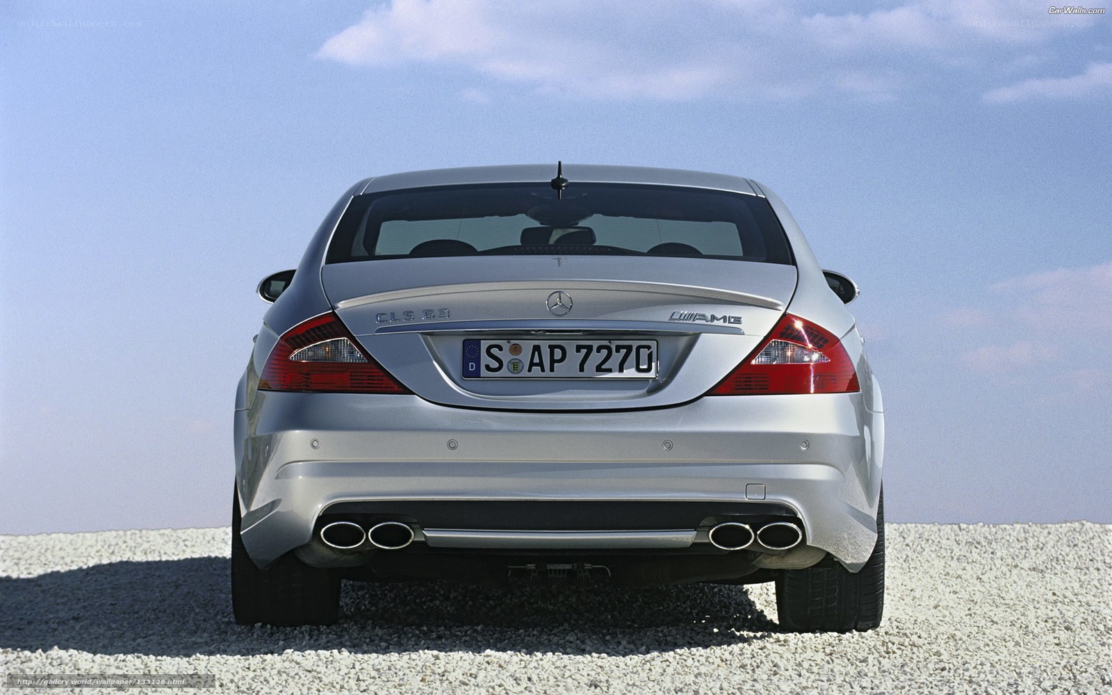silver mercedes-benz cls 63 amg